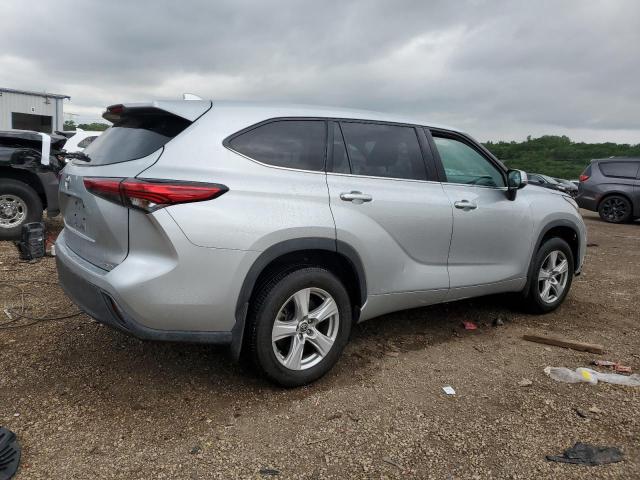 5TDBZRBHXLS047267 - 2020 TOYOTA HIGHLANDER L SILVER photo 3