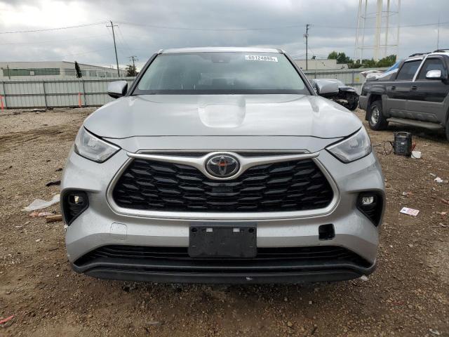 5TDBZRBHXLS047267 - 2020 TOYOTA HIGHLANDER L SILVER photo 5