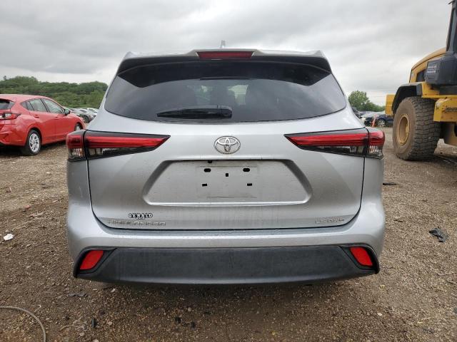 5TDBZRBHXLS047267 - 2020 TOYOTA HIGHLANDER L SILVER photo 6