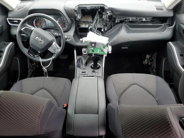 5TDBZRBHXLS047267 - 2020 TOYOTA HIGHLANDER L SILVER photo 8