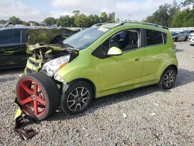 KL8CF6S98DC529798 - 2013 CHEVROLET SPARK 2LT GREEN photo 1