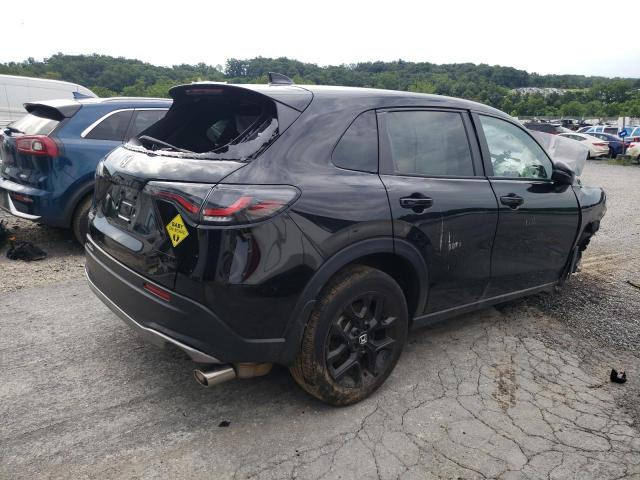 3CZRZ1H59RM761648 - 2024 HONDA HR-V SPORT Schwarz Foto 3