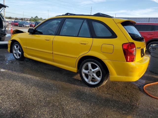JM1BJ245521498409 - 2002 MAZDA PROTEGE PR5 黄色 照片 2