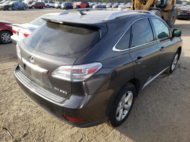 2T2BK1BA1AC075033 - 2010 LEXUS RX 350 GRAY photo 4