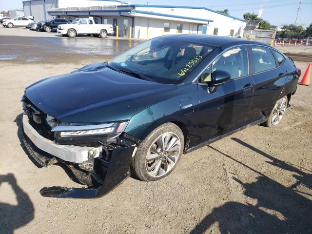 JHMZC5F14KC002233 - 2019 HONDA CLARITY GREEN photo 1