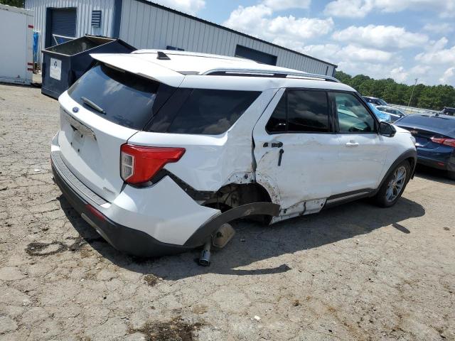 1FMSK8FH5MGB36180 - 2021 FORD EXPLORER LIMITED WHITE photo 3