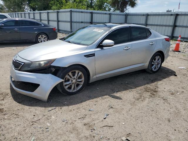 5XXGN4A69CG064146 - 2012 KIA OPTIMA EX SILVER photo 1