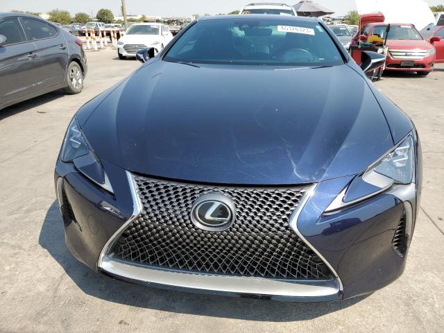 JTHHP5AY2JA005842 - 2018 LEXUS LC 500 BLUE photo 5