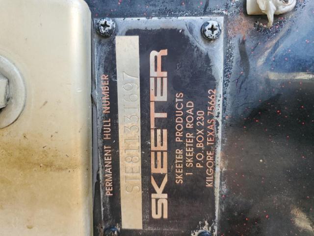 STE81133I697 - 1997 SKEE BOAT RED photo 10