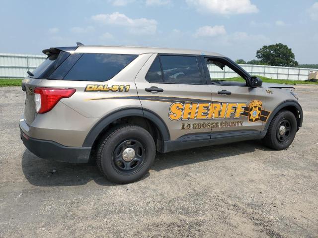 1FM5K8AB3PGA34221 - 2023 FORD EXPLORER POLICE INTERCEPTOR Gris photo 3