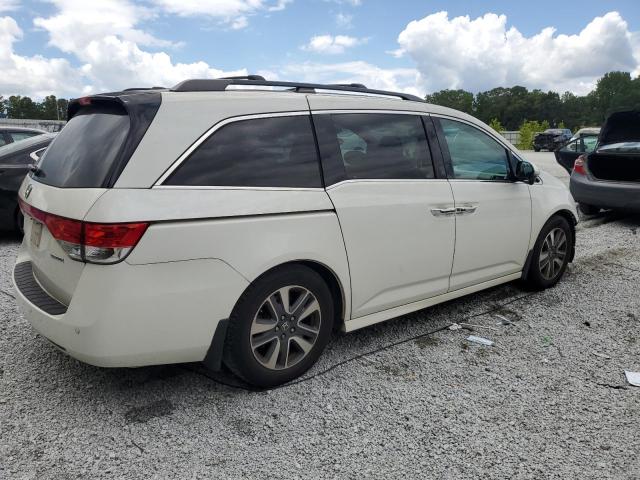 5FNRL5H90EB109422 - 2014 HONDA ODYSSEY TOURING WHITE photo 3