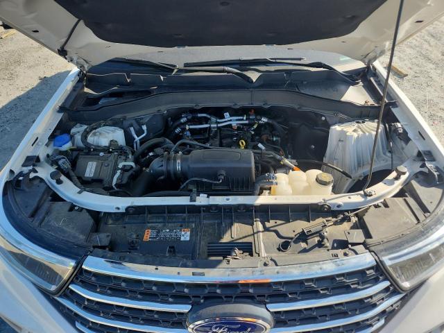1FMSK7DH1RGA34833 - 2024 FORD EXPLORER XLT WHITE photo 11