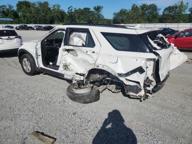 1FMSK7DH1RGA34833 - 2024 FORD EXPLORER XLT WHITE photo 2