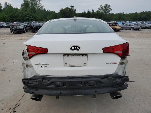 5XXGN4A73CG035489 - 2012 KIA OPTIMA EX WHITE photo 6