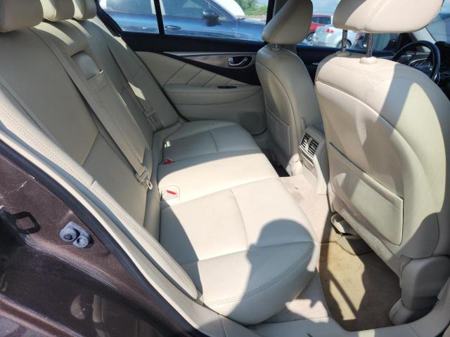 JN1BV7AR9FM404631 - 2015 INFINITI Q50 BASE BROWN photo 10