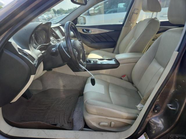JN1BV7AR9FM404631 - 2015 INFINITI Q50 BASE BROWN photo 7