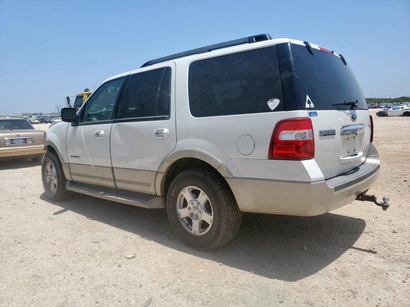 1FMFU17528LA78792 - 2008 FORD EXPEDITION EDDIE BAUER WHITE photo 2