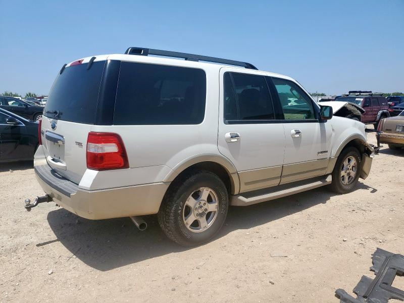 1FMFU17528LA78792 - 2008 FORD EXPEDITION EDDIE BAUER WHITE photo 3