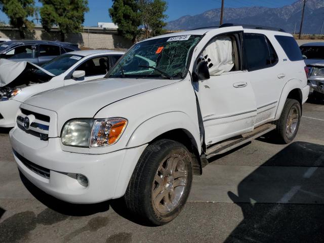 5TDZT34A46S264959 - 2006 TOYOTA SEQUOIA SR5 WHITE photo 1