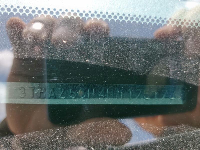 3TMAZ5CN4NM175175 - 2022 TOYOTA TACOMA DOUBLE CAB SILVER photo 12