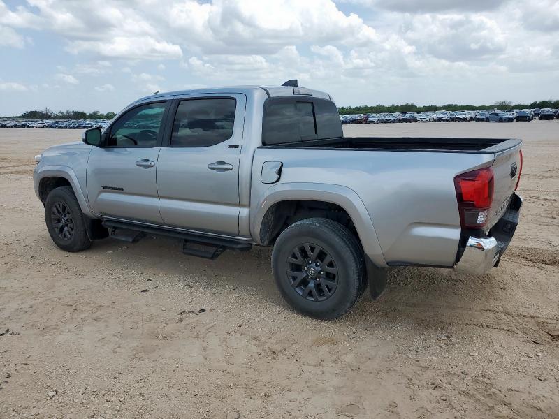 3TMAZ5CN4NM175175 - 2022 TOYOTA TACOMA DOUBLE CAB SILVER photo 2