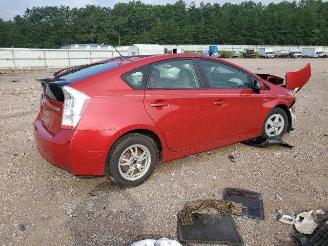 JTDKN3DU9A0168004 - 2010 TOYOTA PRIUS RED photo 3