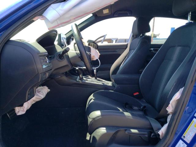 2HGFE2F53NH518831 - 2022 HONDA CIVIC SPORT BLUE photo 7
