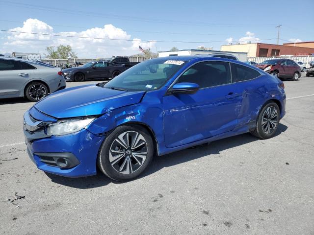 2HGFC3B7XJH354653 - 2018 HONDA CIVIC EXL ლურჯი ფოტო 1