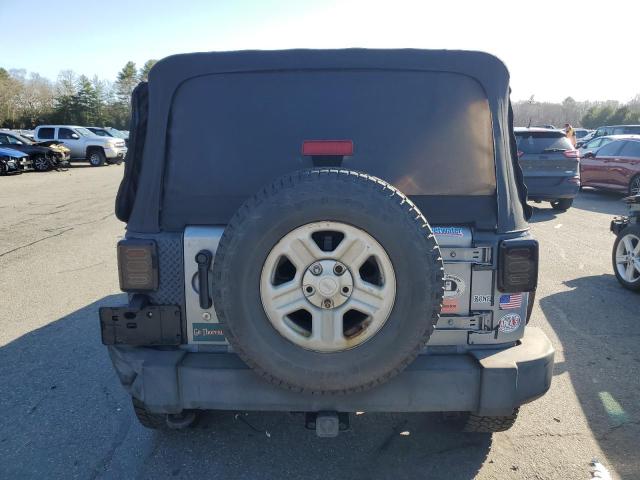 1C4BJWDG3DL705668 - 2013 JEEP WRANGLER U SPORT SILVER photo 6