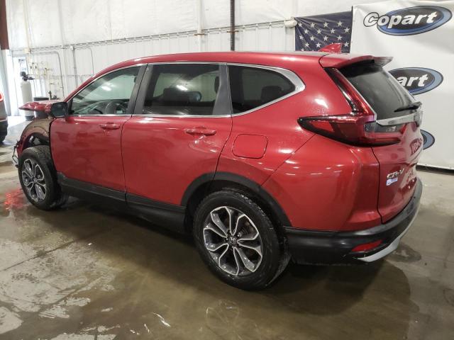 2HKRW2H88LH604284 - 2020 HONDA CR-V EXL RED photo 2