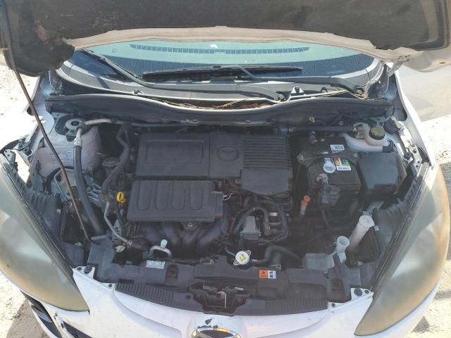 JM1DE1LY2D0155892 - 2013 MAZDA MAZDA2 WHITE photo 11