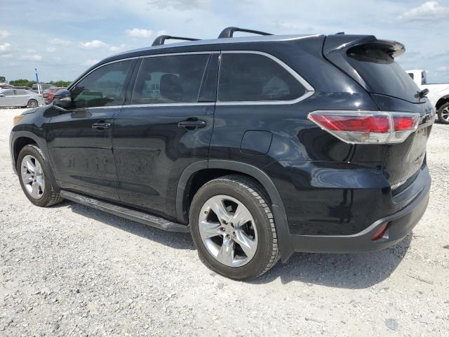 5TDDKRFH4FS113274 - 2015 TOYOTA HIGHLANDER LIMITED BLACK photo 2