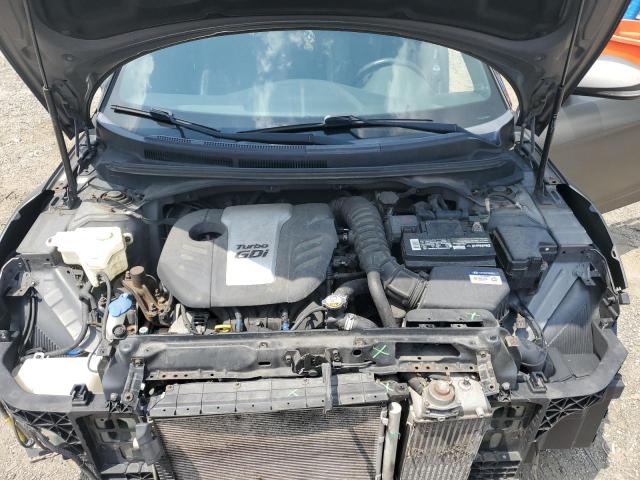 KMHTC6AE2GU248699 - 2016 HYUNDAI VELOSTER TURBO GRAY photo 11