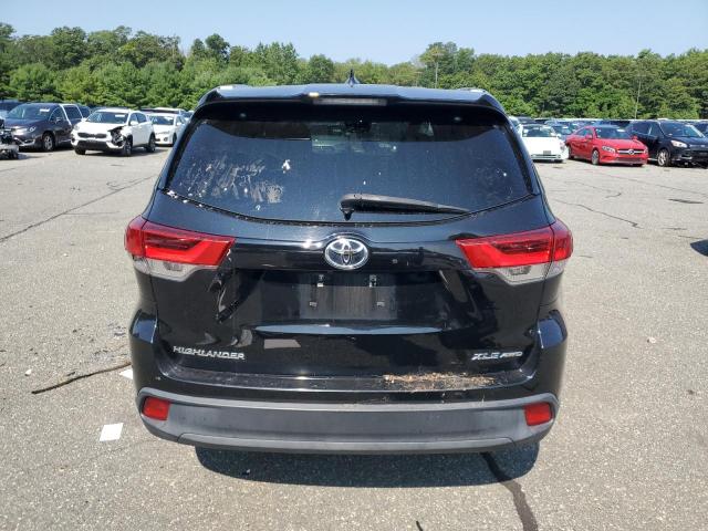 5TDJZRFH6KS568684 - 2019 TOYOTA HIGHLANDER SE BLACK photo 6