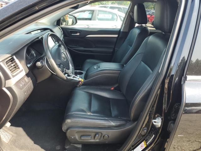 5TDJZRFH6KS568684 - 2019 TOYOTA HIGHLANDER SE BLACK photo 7