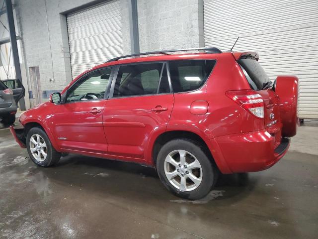 JTMDF4DV5AD027928 - 2010 TOYOTA RAV4 LIMITED RED photo 2