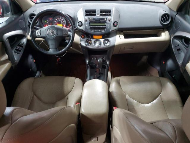 JTMDF4DV5AD027928 - 2010 TOYOTA RAV4 LIMITED RED photo 8