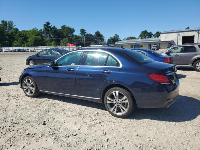 W1KWF8EB7MR650453 - 2021 MERCEDES-BENZ C 300 4MATIC BLUE photo 2