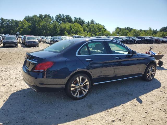 W1KWF8EB7MR650453 - 2021 MERCEDES-BENZ C 300 4MATIC BLUE photo 3