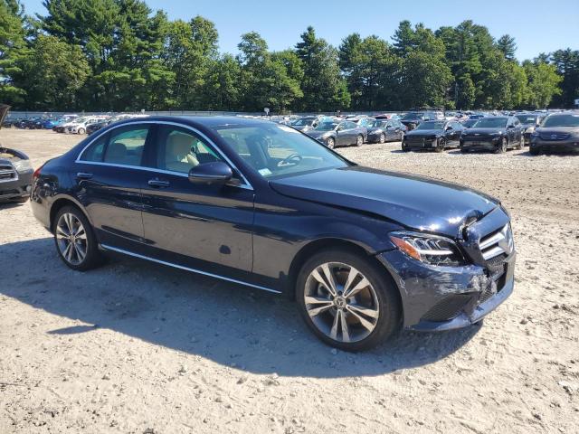 W1KWF8EB7MR650453 - 2021 MERCEDES-BENZ C 300 4MATIC BLUE photo 4