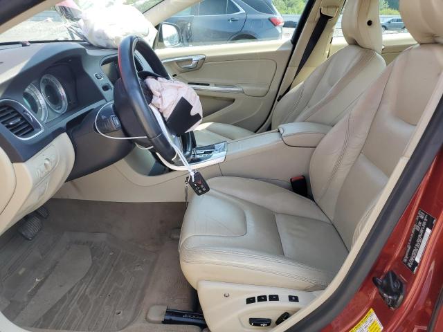 YV1622FS3C2039967 - 2012 VOLVO S60 T5 მუქწითელი ფოტო 7