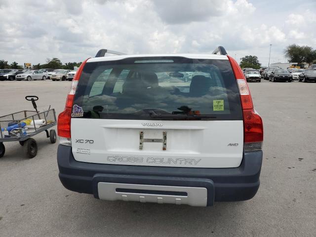 YV4SZ592471257504 - 2007 VOLVO XC70 WHITE photo 6