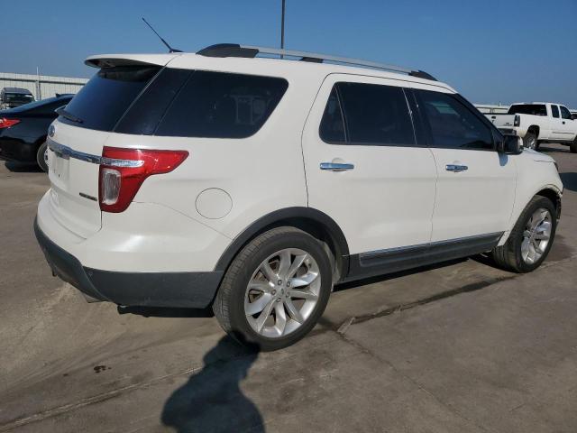 1FM5K7F88DGA37313 - 2013 FORD EXPLORER LIMITED WHITE photo 3