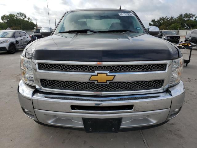 1GCRCSE07CZ333248 - 2012 CHEVROLET SILVERADO C1500 LT BLACK photo 5