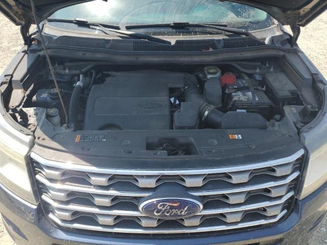 1FM5K8D88GGC23320 - 2016 FORD EXPLORER XLT BLUE photo 12