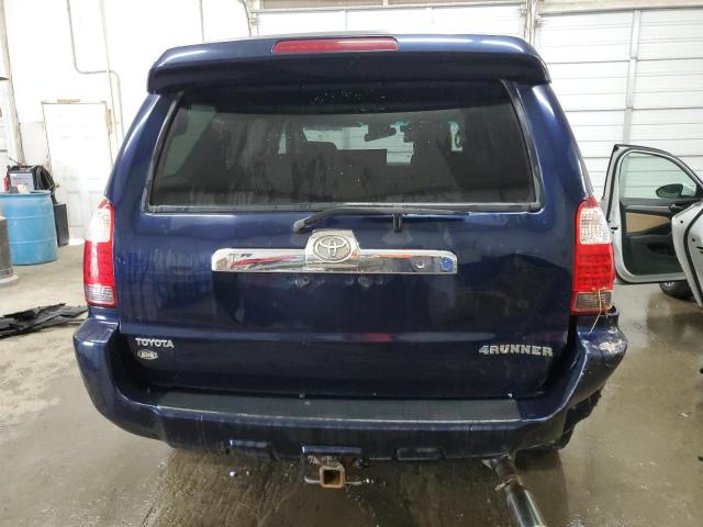 JTEBU14R18K013864 - 2008 TOYOTA 4RUNNER SR5 BLUE photo 6