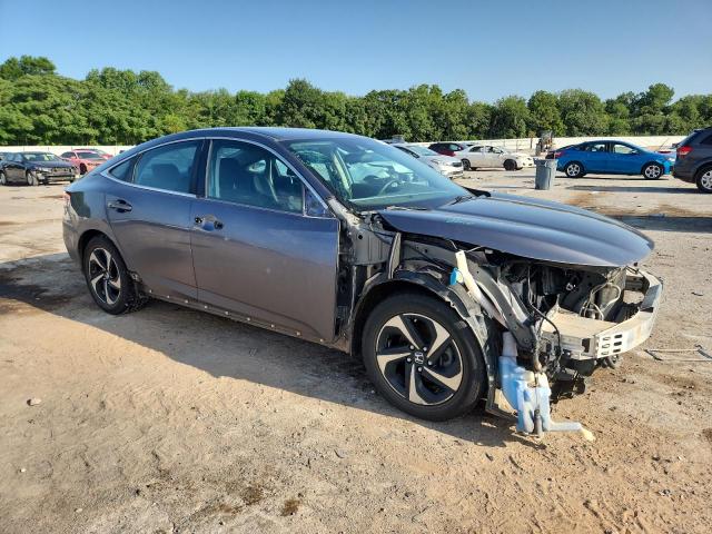 19XZE4F56ME010435 - 2021 HONDA INSIGHT EX GRAY photo 4