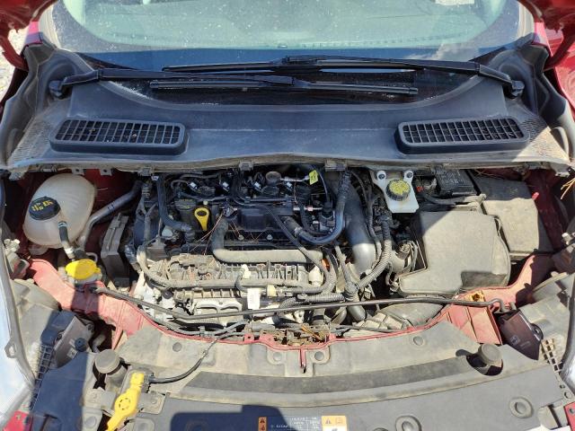 1FMCU0HD6KUA74927 - 2019 FORD ESCAPE SEL Czerwony zdjęcie 12