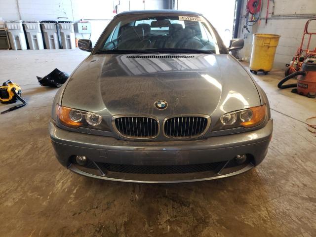 WBABW33474PL28372 - 2004 BMW 325 CI BLUE photo 5