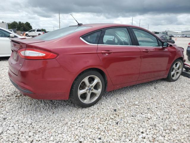 3FA6P0H78ER146148 - 2014 FORD FUSION SE RED photo 3